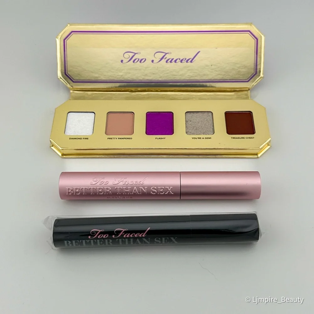 🆕 TOO FACED You’re A Gem Limited Edition Makeup Set: Eyeshadow, Mascara & Primer